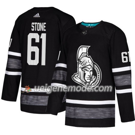 Herren Eishockey Ottawa Senators Trikot Mark Stone 61 2019 All-Star Adidas Schwarz Authentic